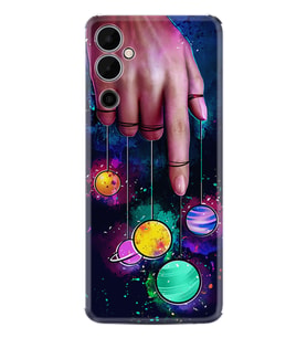 Tecno Pova Neo 2 Kılıf Silikon Desen Özel Seri Finger planet 1740