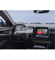 Renault Austral Dijital Gösterge Mat Ekran Koruyucu 12.3 İnç (Şeffaf)