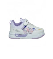 Celira Als Beyaz Lila Cilt Kız Çocuk Sneaker Spor Ayakkabı