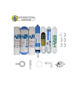 Purefer Açık kasa çift sedimentli Sertifikalı 7li Pallas mebran Şeffaf 4lü mineral+B12 alkali
