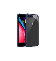 Apple iPhone 7 Plus Uyumlu Kılıf Zore Kaff Kapak (Lacivert)