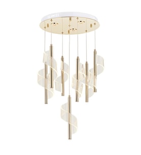 Eray Aydınlatma P7077-6+1 7li Sarkıt Led Avize (Gold)