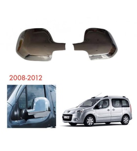 Peugeot Partner Tepee Ayna Kapağı Kromu Nikelajı 2008-2012