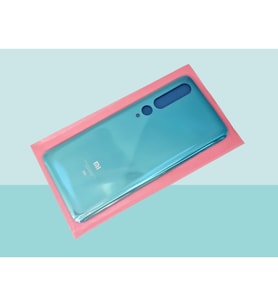 Tkgz - Xiaomi Mİ 10 Arka Kapak Batarya Kapağı - 5G MAVİ
