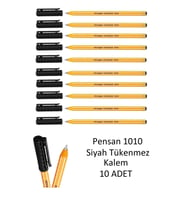1010 Siyah Tükenmez Kalem Ofispen 10 adet