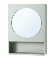 Banyo Duvar Dolabı, Yeşil, 44x15x59 cm