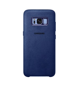 Galaxy S8 Plus ile Uyumlu Alcantara Kılıf Lacivert EF-XG955ALEGWW