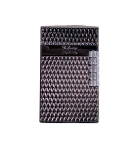 Black Martin Soft Flame Desenli Gunmetal Metal Çakmak - TR9280