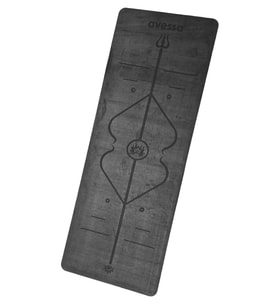 Avessa Rym-Grey Kauçuk Yoga Mat Gri