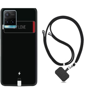 Vivo Y11S Y21S Y20 Y20S Y70 Kılıf Boyun Askılı Silikon My Love 1402