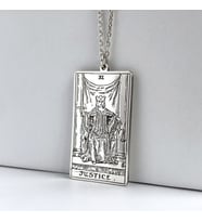 Kişiye Özel Tarot (The Justice) Adalet Kolye