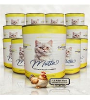 Tavuk Etli Yetişkin Kedi Konserve Mama 400 Gr. X 12 ADET