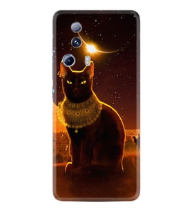 Xiaomi 13 Lite Kılıf Resimli Desenli Silikon Platinium Series Kraliçe Kedi 1873