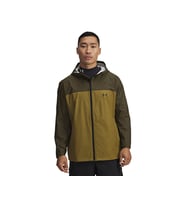 Under Armour Cloudstrike Colorblock Jkt Erkek Outdoor Yağmurluk Ceket 1381880-308 Yeşil