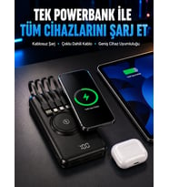 Akıllı Koruma Sistemli Powerbank – Hızlı, Güvenli ve Modern