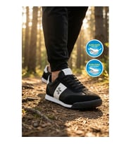 Walkway 26136 M Siyah-Beyaz Unisex Spor Ayakkabı