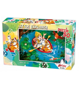 Star Puzzle 50 Parça Küçük Kaşif Çocuk Puzzle