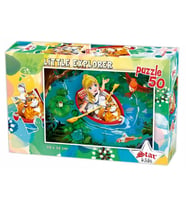 Star Puzzle 50 Parça Küçük Kaşif Çocuk Puzzle