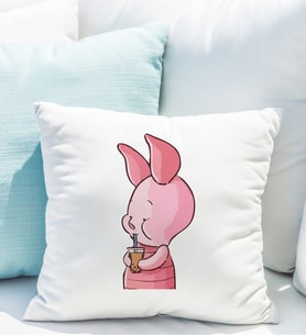 Winnie The Pooh Piglet Tasarımlı Yastık