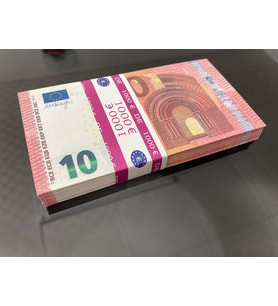 YENİ 100 ADET 10 EURO GEÇERSİZ EĞLENCE OYUN ŞAKA  DÜĞÜN PARASI