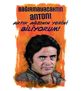 Hbb Türk Sineması Yeşilçam Ahşap Tablo/poster