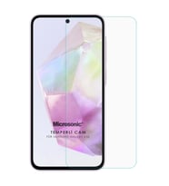 Microsonic Samsung Galaxy A55 Tempered Glass Cam Ekran Koruyucu (Renksiz)