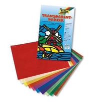 Folia Transparan Kağıt 18,5x29,7 cm. 42 gr. 10 Renk 