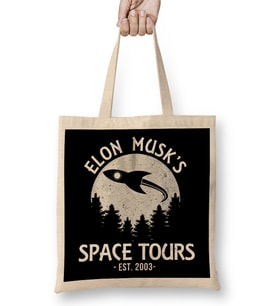 Elon Musk's Space Tours Bez Çanta Uzun Saplı