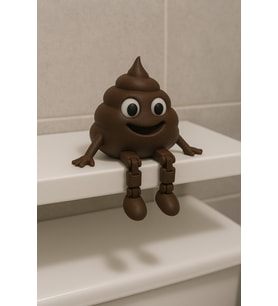 Banyo Dekoratif Kaka Figürü