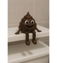 Banyo Dekoratif Kaka Figürü