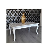Beyaz Avangart Orta Sehpa Mdf Ve Lake Boyalı