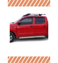 Toyota Hılux 2004-2015 4'lü Mügen Tip Cam Rüzgarlığı
