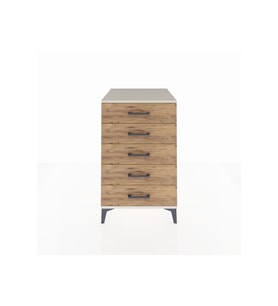 Kronos Komodin 5 Çekmeceli 60x59x96 Aytaşı-Çam