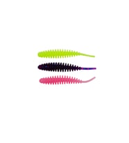 LUCKY JOHN ULTRA WORM 1'' 2,54CM (S88/ S63 / 309G ) 3 RENK 60LI PAKET SİLİKON YEM
