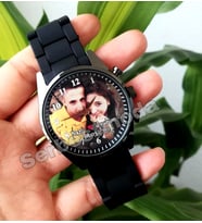 Erkek Resimli Kol Saati Doğum Günü Hediyesi Sevgiliye Hediye Fotoğraf Baskılı Erkek Saat Kişiye Özel Hediye Doğum Günü Yıl Dönümü Hediyesi Sevgili Saati