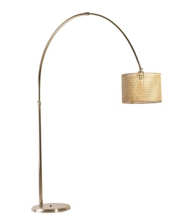 VARGAS MAT KROM RATTAN BAŞLIKLI LAMBADER