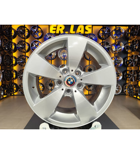 4 Adet BMW ORIJINAL 7.5*17 5*120 ET20 72.6 SILVER JANT REVİZE EDİLMİŞ (Takım)