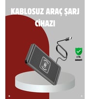 Hızlı Kablosuz Araç Şarj Cihazı – Manyetik Pad, Aşırı Isınma Korumalı