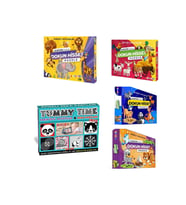 Diytoy Tummy Time Aynalı Zeka Kartları Ve Artenino Dokun Hisset Puzzle 4 adet