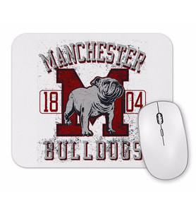 Bulldogs2 Pug Köpek Mouse Pad