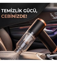 16000PA Şarjlı Araç Süpürgesi Ve Hava Üfleme Pompası - Kablosuz Mini El Süpürgesi