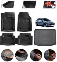 Peugeot 307 Uyumlu Paspas Araca Özel Bagaj Havuzu MBS Siyah