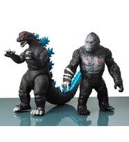 Godzilla vs Kong Giant Godzilla & King Kong Aksiyon Karakter Figür Oyuncak Seti 2 Karakter Bir Arada