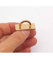 Angel Çanta Aksesuar Light Gold 3X1.2 Cm Köprü Aparatı