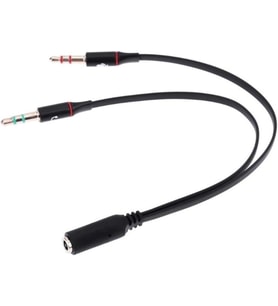 Kulaklık Mikrofon Ayırıcı 3.5mm Çevirici Switch Splitter 4457