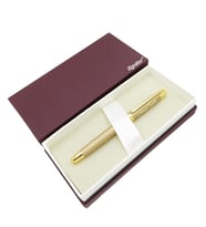 Signator® ST195 Slim Golden Bazalt Metal Roller Kalem  İsme Özel Kalem (Karışık)