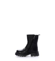 Hakiki Deri Kürklü  Unisex Çocuk Kar Bot 612KFA1634-2 (Siyah)