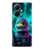 Vivo V29 Lite Kılıf Resimli Desenli Silikon Platinium Series Space 1814