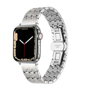 Apple Watch 40mm Zore KRD-86 Metal Kordon (Gümüş)
