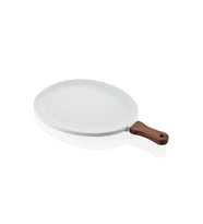 The Mia Woody Porselen Servis 40x26 cm (Beyaz)